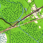 United States Geological Survey Beaumont East, TX (1943, 24000-Scale) digital map