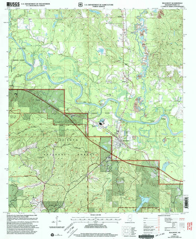 United States Geological Survey Beaumont, MS (2000, 24000-Scale) digital map