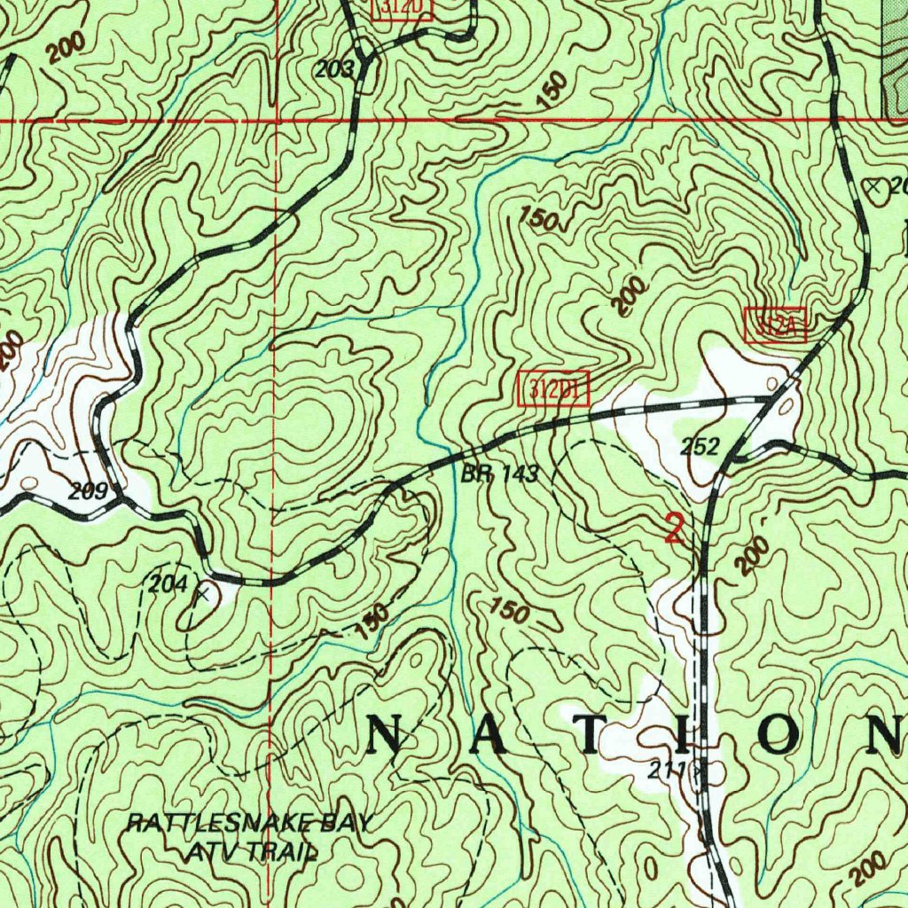 Beaumont, MS (2000, 24000-Scale) Map by United States Geological Survey ...