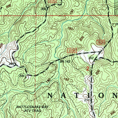 United States Geological Survey Beaumont, MS (2000, 24000-Scale) digital map