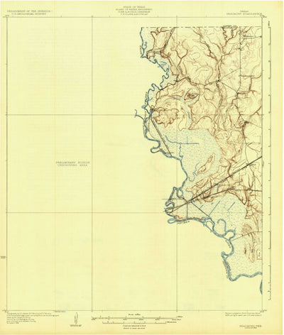 United States Geological Survey Beaumont, TX (1932, 62500-Scale) digital map