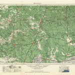United States Geological Survey Beaumont, TX (1957, 250000-Scale) digital map