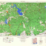 United States Geological Survey Beaumont, TX (1984, 250000-Scale) digital map