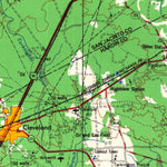 United States Geological Survey Beaumont, TX (1984, 250000-Scale) digital map