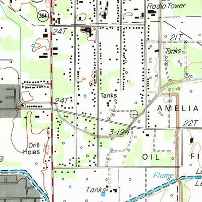 United States Geological Survey Beaumont West, TX (1994, 24000-Scale) digital map