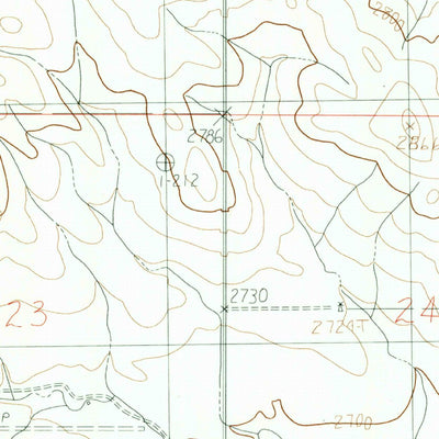 United States Geological Survey Beauty Creek, MT (1983, 24000-Scale) digital map