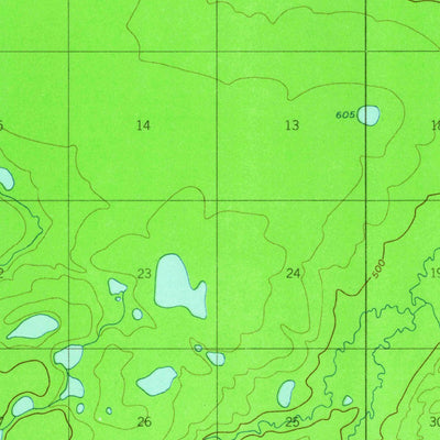 United States Geological Survey Beaver A-1, AK (1956, 63360-Scale) digital map