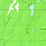 United States Geological Survey Beaver A-1, AK (1956, 63360-Scale) digital map
