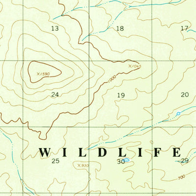 United States Geological Survey Beaver A-6, AK (1970, 63360-Scale) digital map