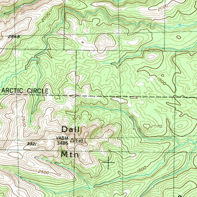 United States Geological Survey Beaver, AK (1956, 250000-Scale) digital map