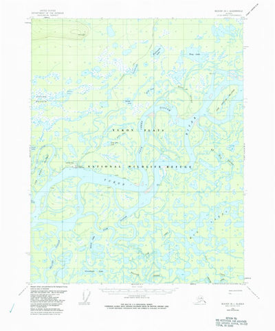 United States Geological Survey Beaver B-1, AK (1956, 63360-Scale) digital map