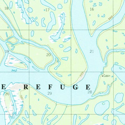 United States Geological Survey Beaver B-1, AK (1956, 63360-Scale) digital map