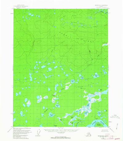 United States Geological Survey Beaver B-3, AK (1956, 63360-Scale) digital map