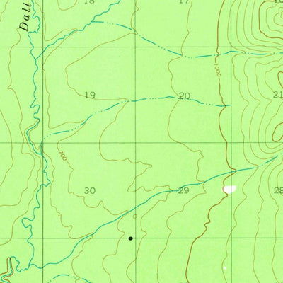 United States Geological Survey Beaver B-6, AK (1970, 63360-Scale) digital map