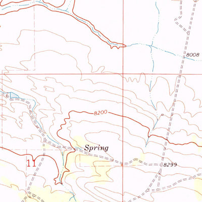 United States Geological Survey Beaver Basin, CO (1966, 24000-Scale) digital map