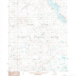 United States Geological Survey Beaver C-1, AK (1990, 63360-Scale) digital map