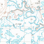 United States Geological Survey Beaver C-3, AK (1990, 63360-Scale) digital map