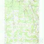 United States Geological Survey Beaver Center, PA (1959, 24000-Scale) digital map