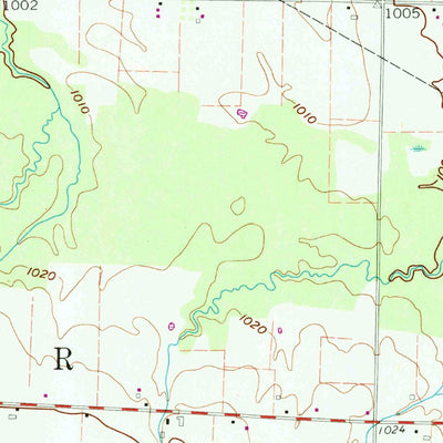 United States Geological Survey Beaver Center, PA (1959, 24000-Scale) digital map