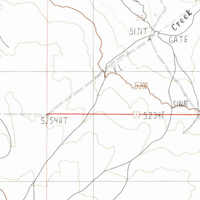 United States Geological Survey Beaver Charlie Breaks, OR-ID (1982, 24000-Scale) digital map