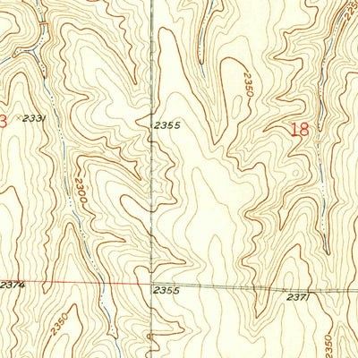 United States Geological Survey Beaver City, NE (1958, 24000-Scale) digital map