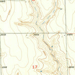 United States Geological Survey Beaver City SW, NE-KS (1957, 24000-Scale) digital map