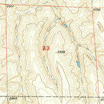 United States Geological Survey Beaver City SW, NE-KS (1957, 24000-Scale) digital map