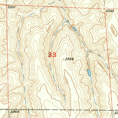 United States Geological Survey Beaver City SW, NE-KS (1957, 24000-Scale) digital map