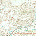 United States Geological Survey Beaver Creek Hills, WY (1964, 24000-Scale) digital map