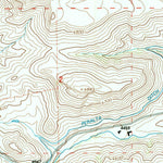 United States Geological Survey Beaver Creek Hills, WY (1993, 24000-Scale) digital map