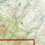 United States Geological Survey Beaver Creek Hills, WY (1993, 24000-Scale) digital map