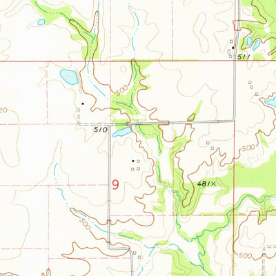 United States Geological Survey Beaver Creek, IL (1974, 24000-Scale) digital map
