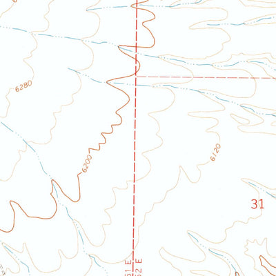 United States Geological Survey Beaver Creek, NV (1970, 24000-Scale) digital map