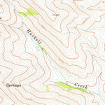 United States Geological Survey Beaver Creek, NV (1970, 24000-Scale) digital map