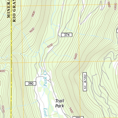 United States Geological Survey Beaver Creek Reservoir, CO (2013, 24000-Scale) digital map
