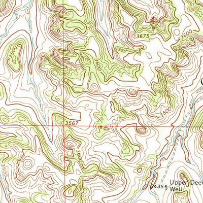 United States Geological Survey Beaver Creek School, MT (1966, 24000-Scale) digital map
