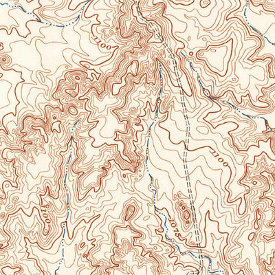 United States Geological Survey Beaver Creek, TX (1917, 24000-Scale) digital map