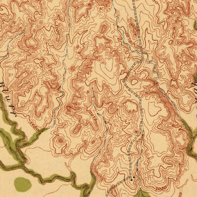 United States Geological Survey Beaver Creek, TX (1920, 31680-Scale) digital map