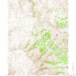 United States Geological Survey Beaver Creek, WY (1953, 24000-Scale) digital map