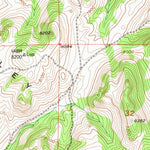 United States Geological Survey Beaver Creek, WY (1953, 24000-Scale) digital map