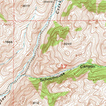 United States Geological Survey Beaver Creek, WY (1953, 24000-Scale) digital map