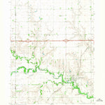 United States Geological Survey Beaver Crossing, NE (1966, 24000-Scale) digital map