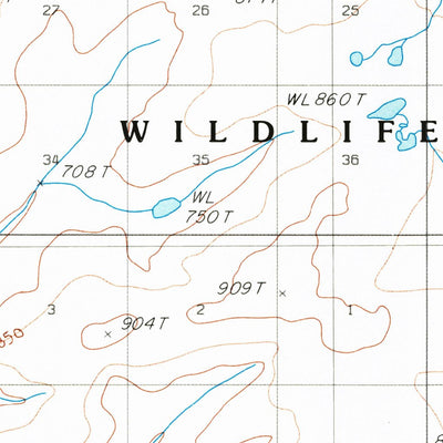 United States Geological Survey Beaver D-1, AK (1990, 63360-Scale) digital map