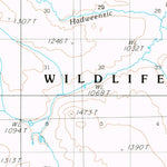 United States Geological Survey Beaver D-3, AK (1990, 63360-Scale) digital map
