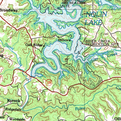 United States Geological Survey Beaver Dam, KY (1981, 100000-Scale) digital map