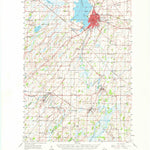 United States Geological Survey Beaver Dam, WI (1955, 62500-Scale) digital map