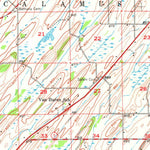 United States Geological Survey Beaver Dam, WI (1955, 62500-Scale) digital map