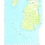 United States Geological Survey Beaver Island, MI (1956, 62500-Scale) digital map