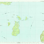 United States Geological Survey Beaver Island, MI (1984, 100000-Scale) digital map