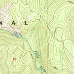 United States Geological Survey Beaver Jack Mountain, ID (1998, 24000-Scale) digital map